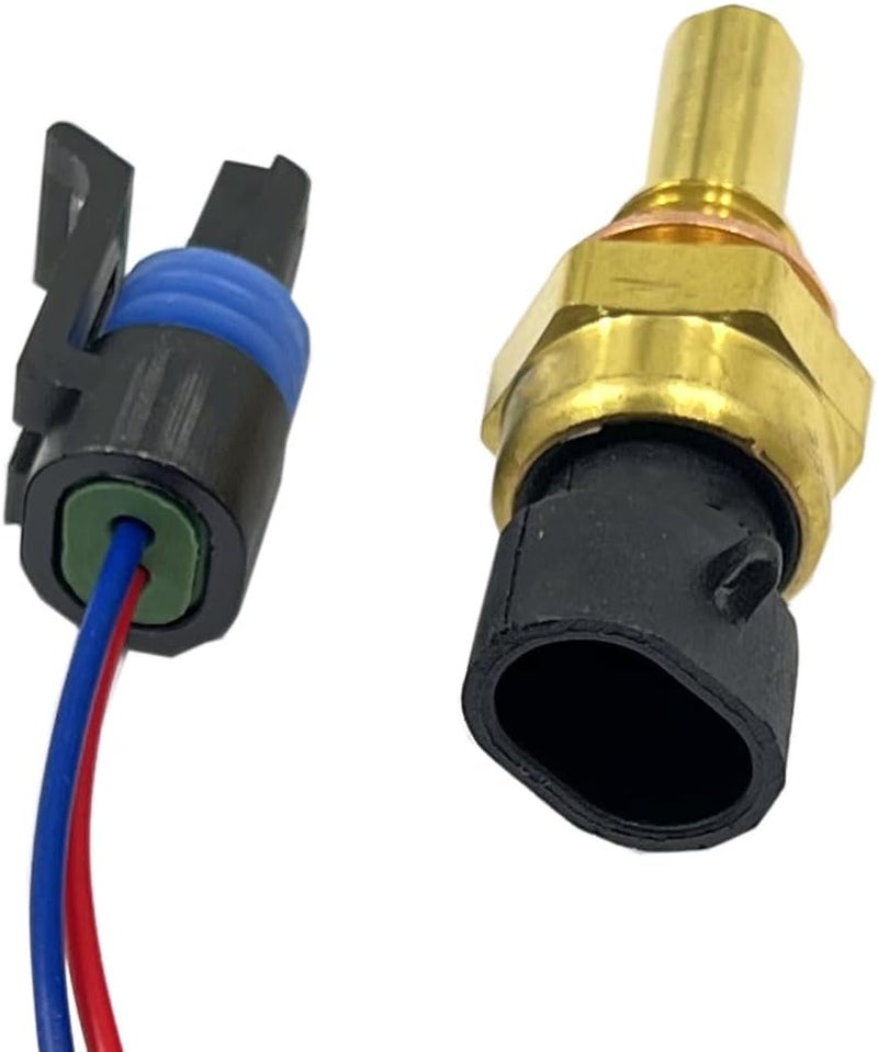 FainWan 213-4514 213-4333 19236568 Engine Coolant Temperature Sensor with Pigtail Connector Compatible with Lacrosse Impala Express Silverado Suburban 1500 2500 Trailblazer Yukon Savana Saturn Vue - Image 1